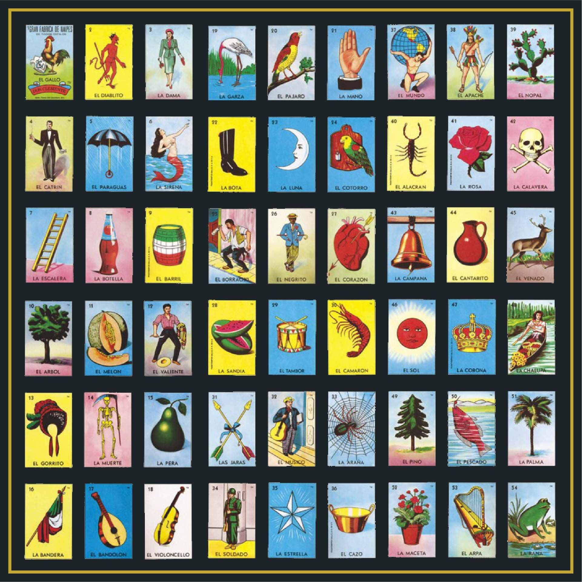 Mexican Bingo Cards Free 11 Free PDF Printables Printablee