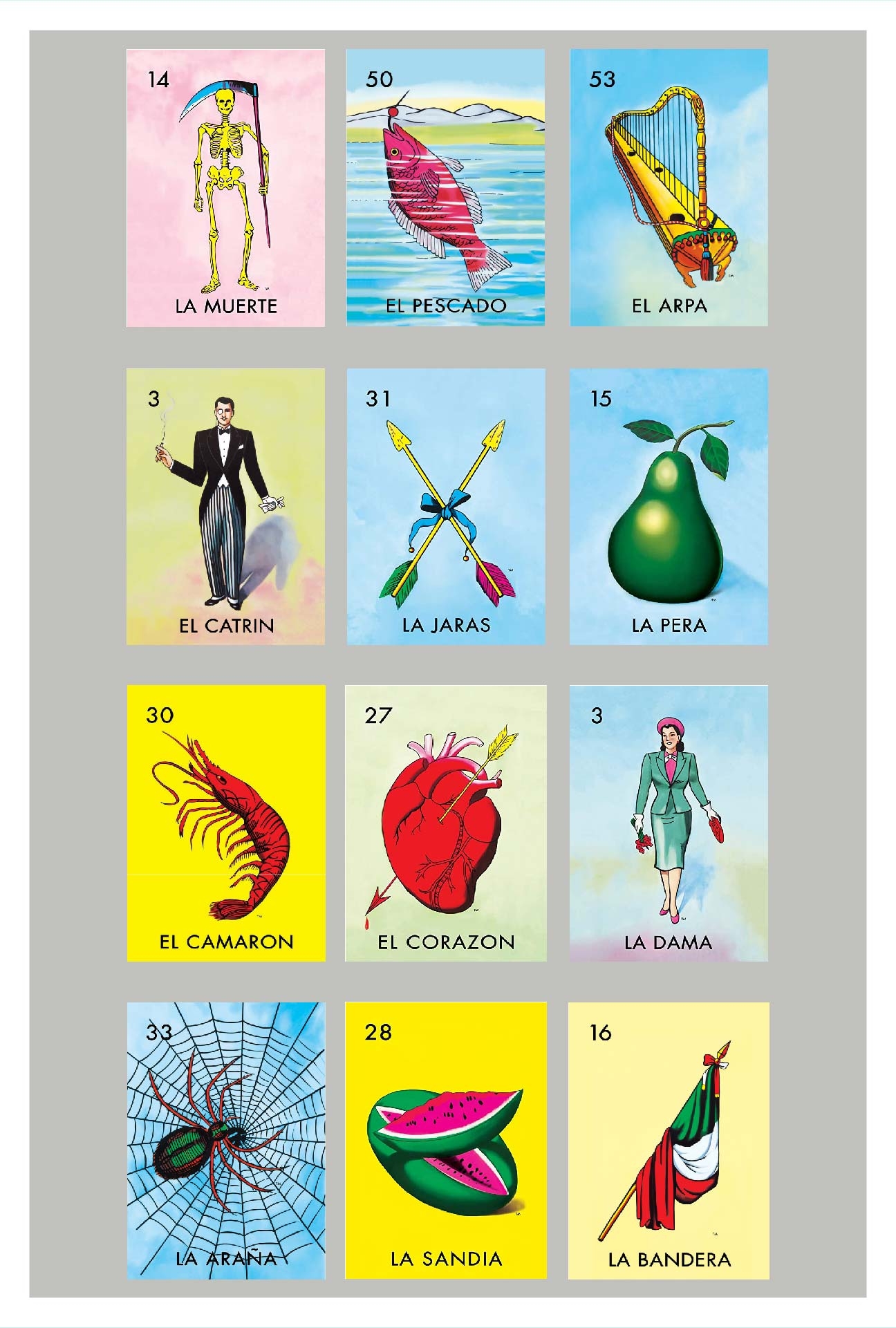 Mexican Bingo Cards Free 11 Free PDF Printables Printablee