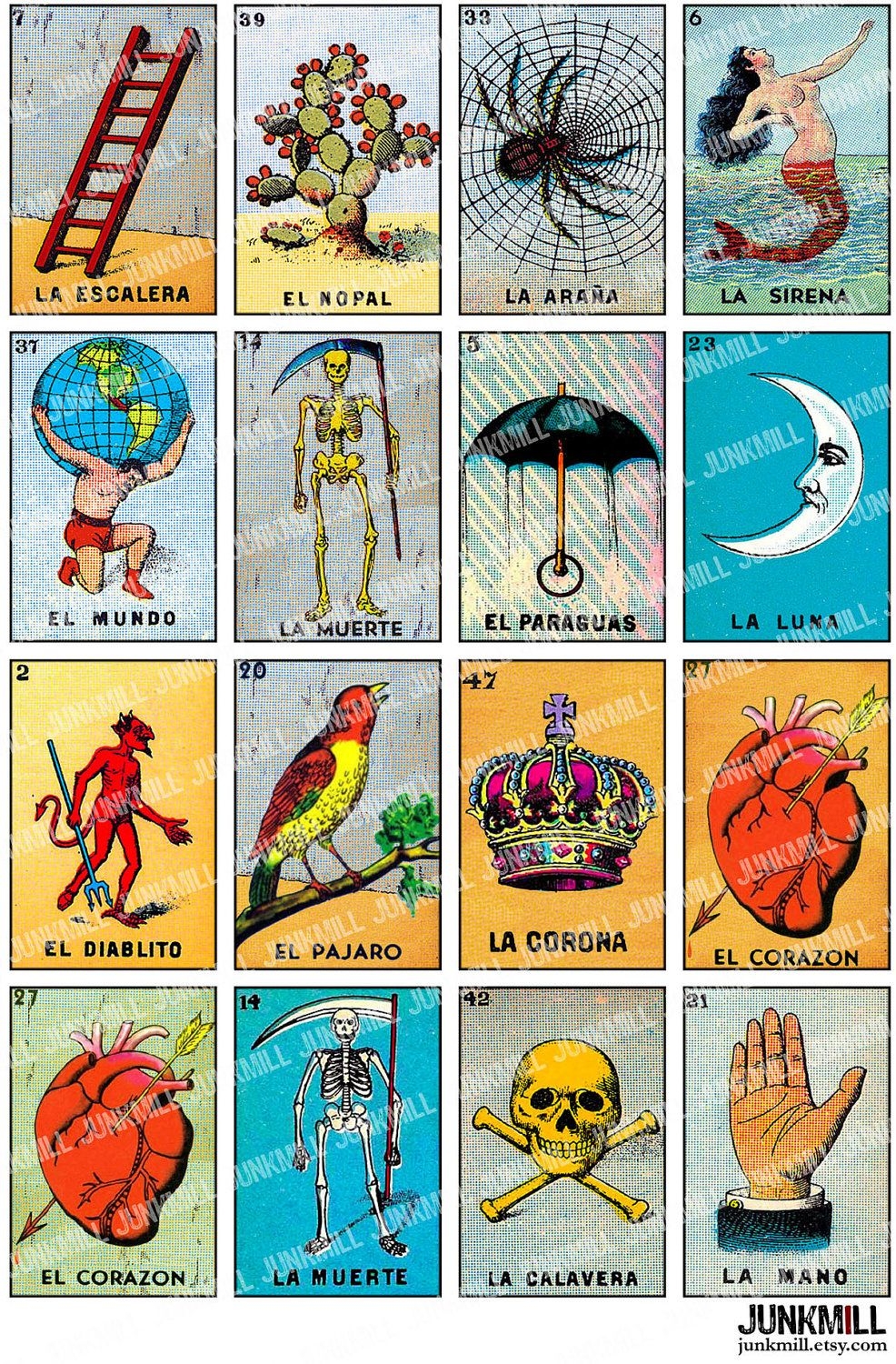 Mexican Bingo Cards Free 11 Free PDF Printables Printablee
