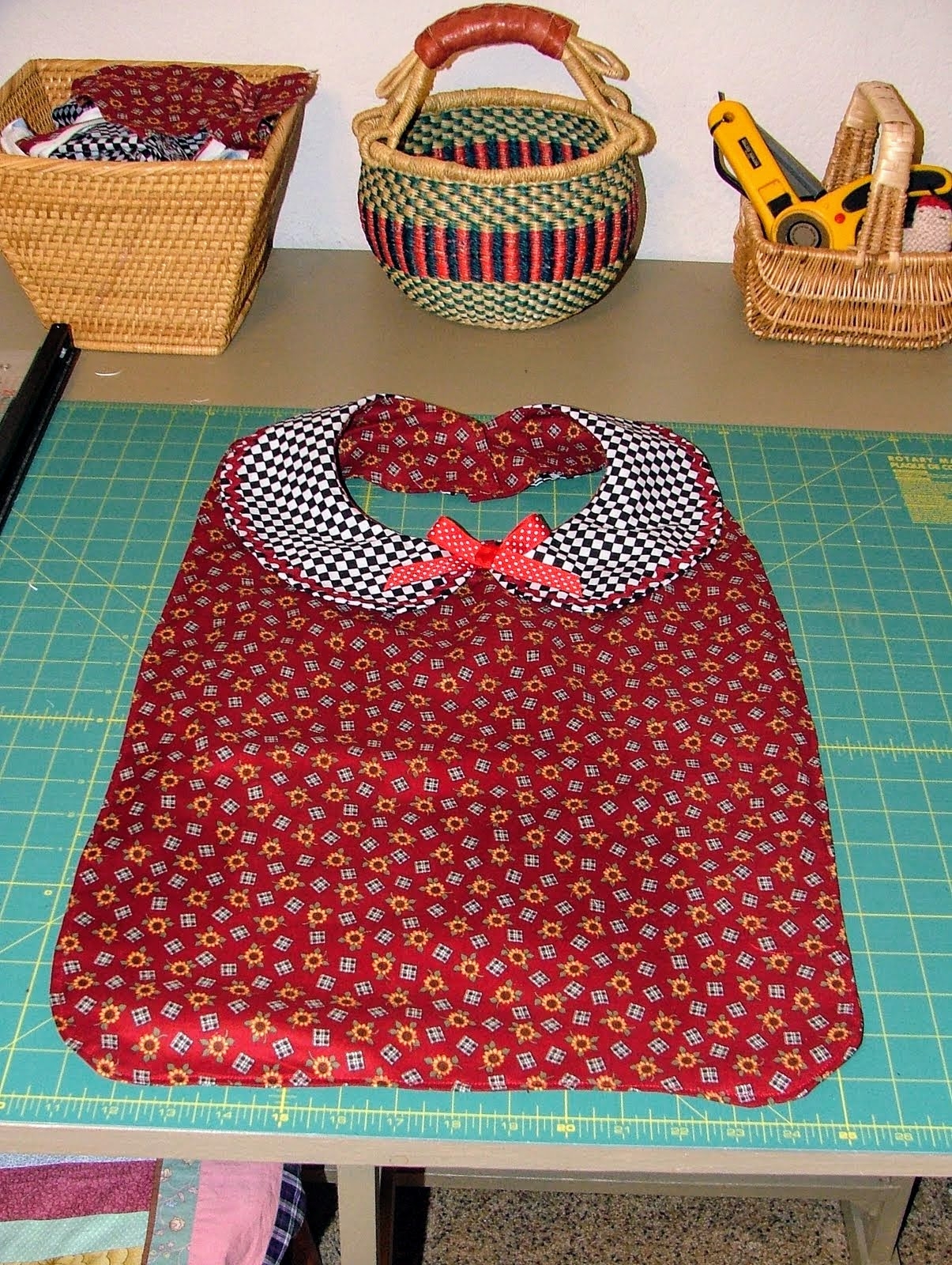 Michele Bilyeu Creates With Heart And Hands Making An Adult Bib