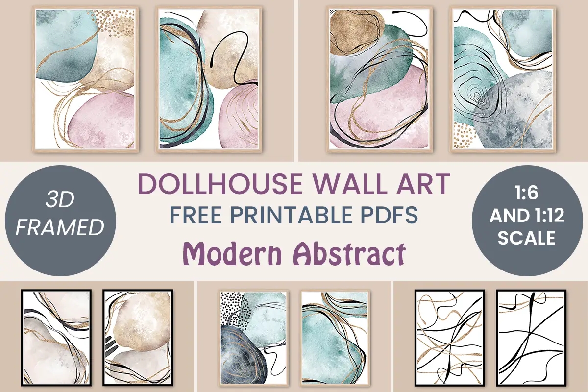 Free Printable Abstract Wall Art