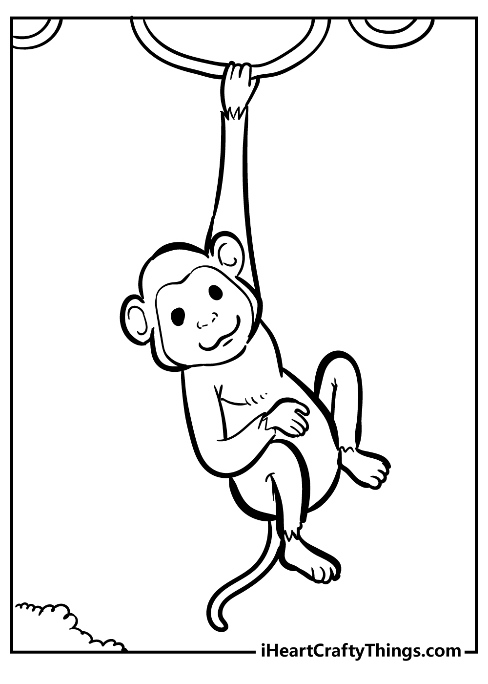 Monkey Coloring Pages 100 Free Printables 