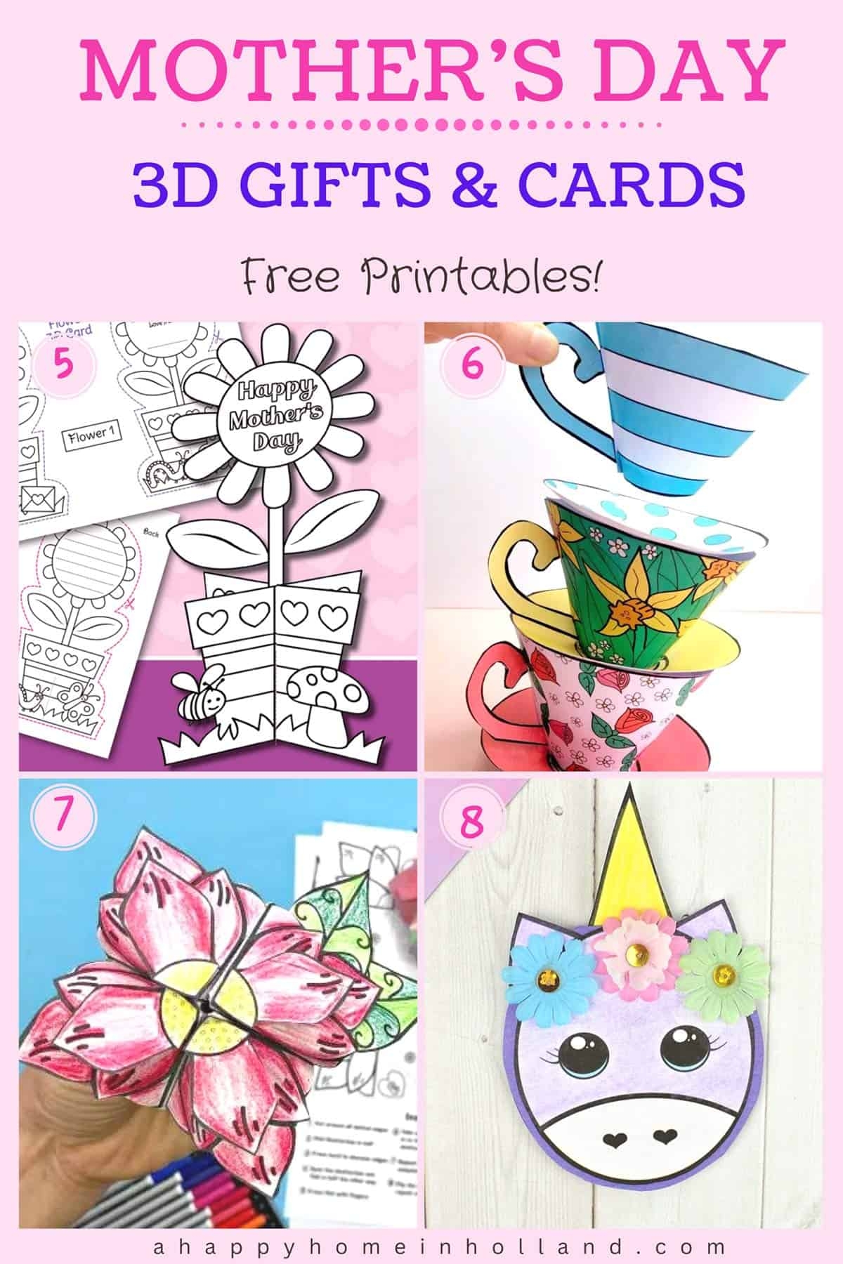Mother s Day Free Printable Gifts Cards Easy DIY Ideas