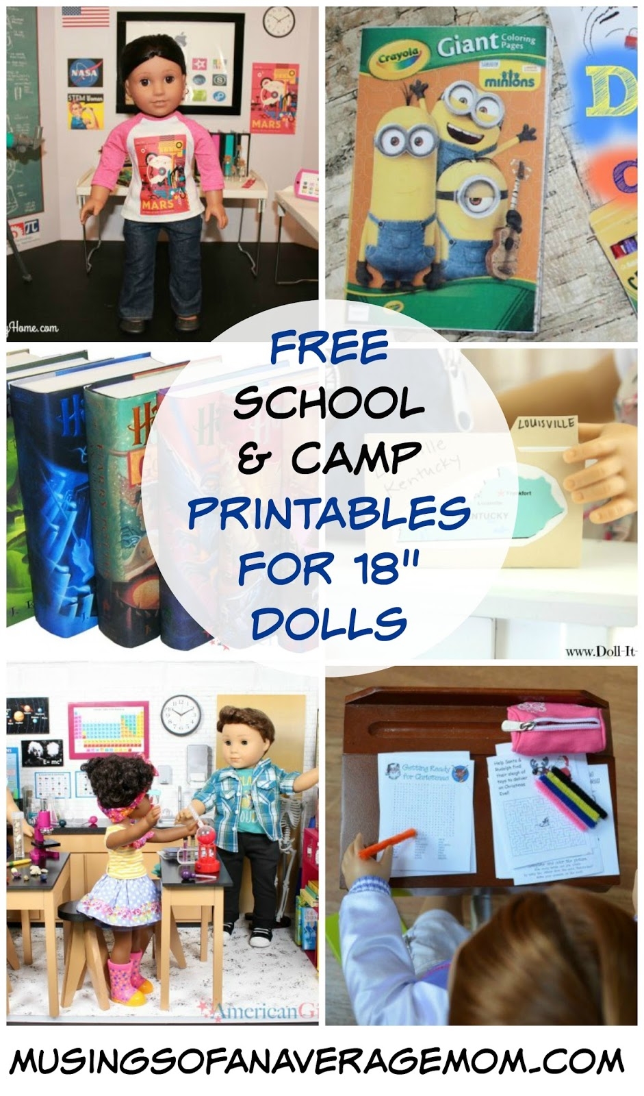 American Girl Free Printables