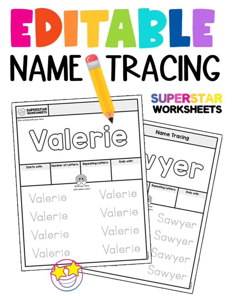 Free Printable Name Tracing