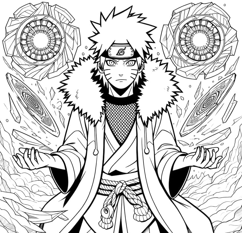 Naruto Coloring Pages 34 New Coloring Sheets