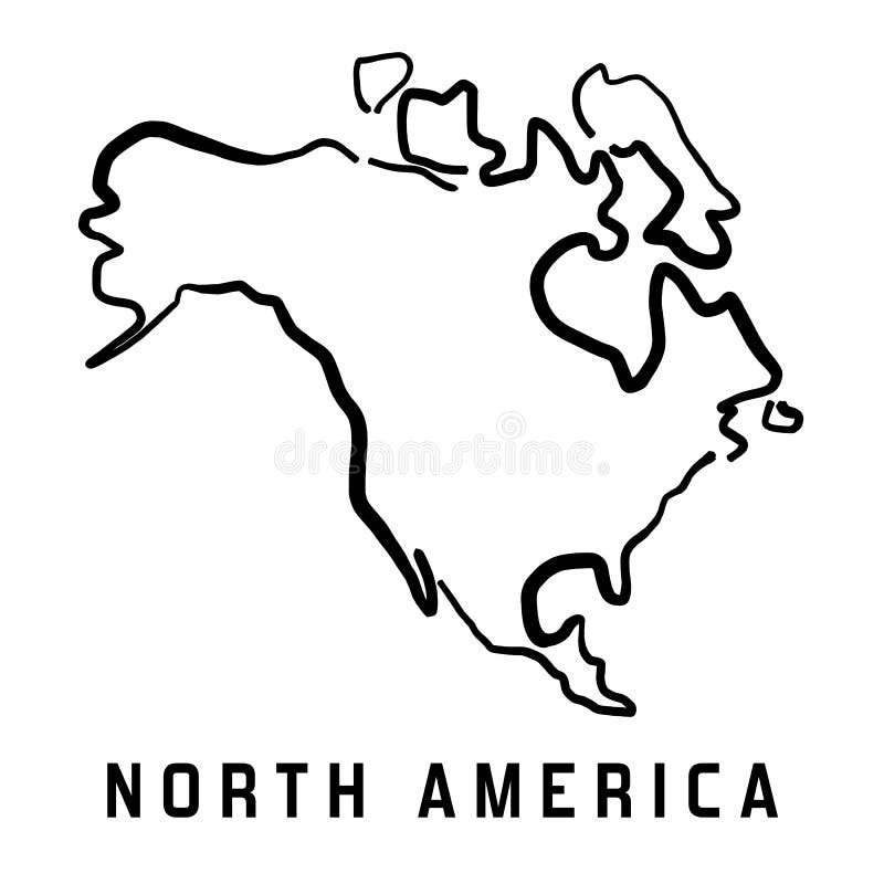 North America Outline Stock Illustrations 63 745 North America Outline Stock Illustrations Vectors Clipart Dreamstime