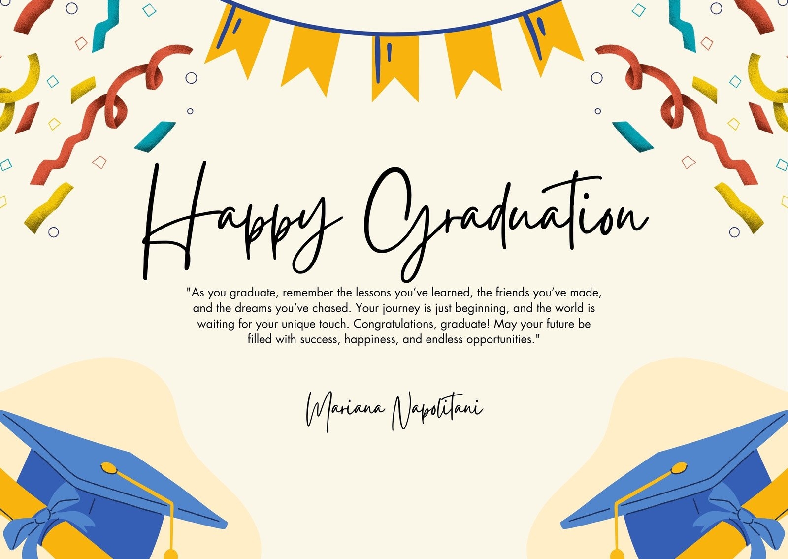 Page 2 Free And Printable Custom Graduation Card Templates Canva