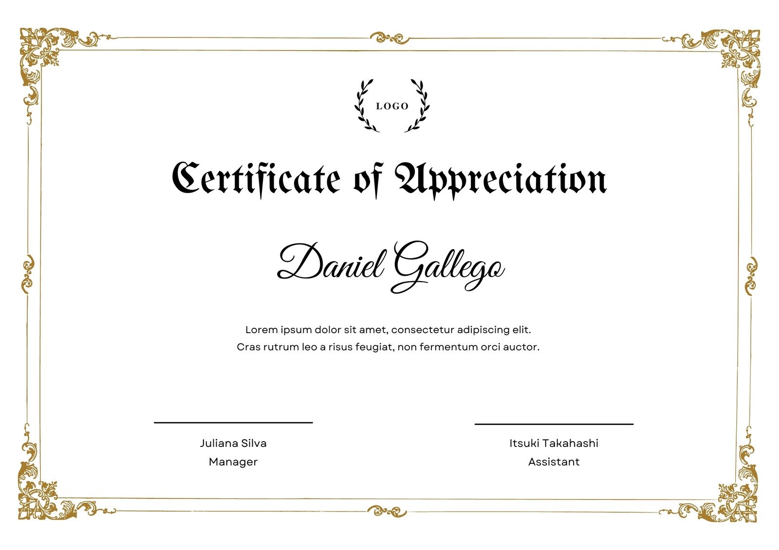 Page 2 Free Custom Printable Achievement Certificate Templates Canva