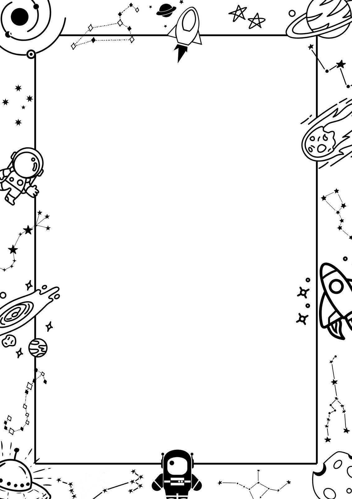 Page 3 Free And Customizable Space Templates