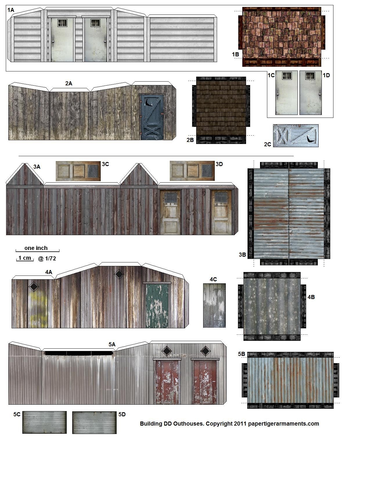Paper Buildings 10 Free PDF Printables Printablee