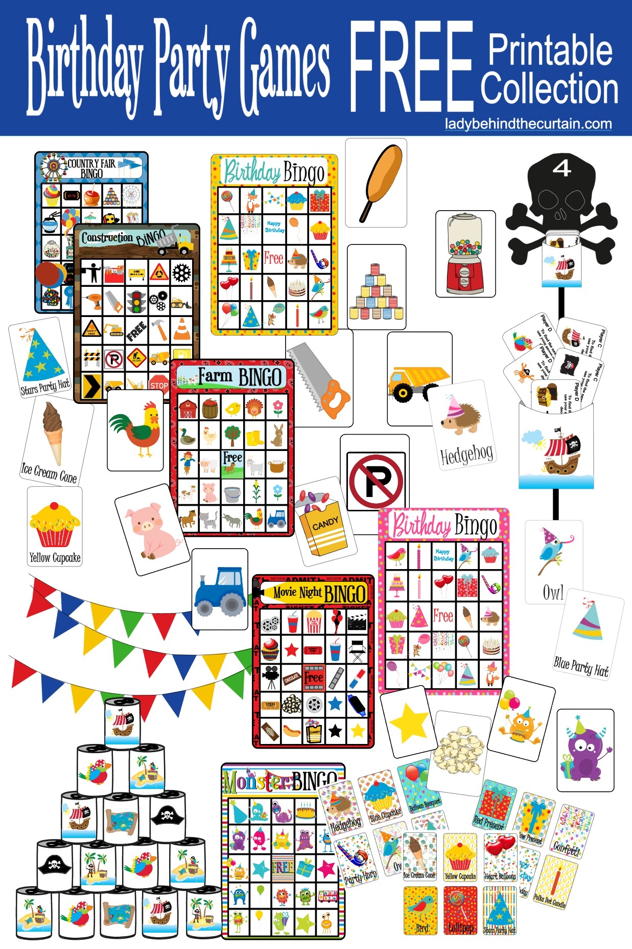 Party Game Printable Collections Archives Lady Behind The Curtain