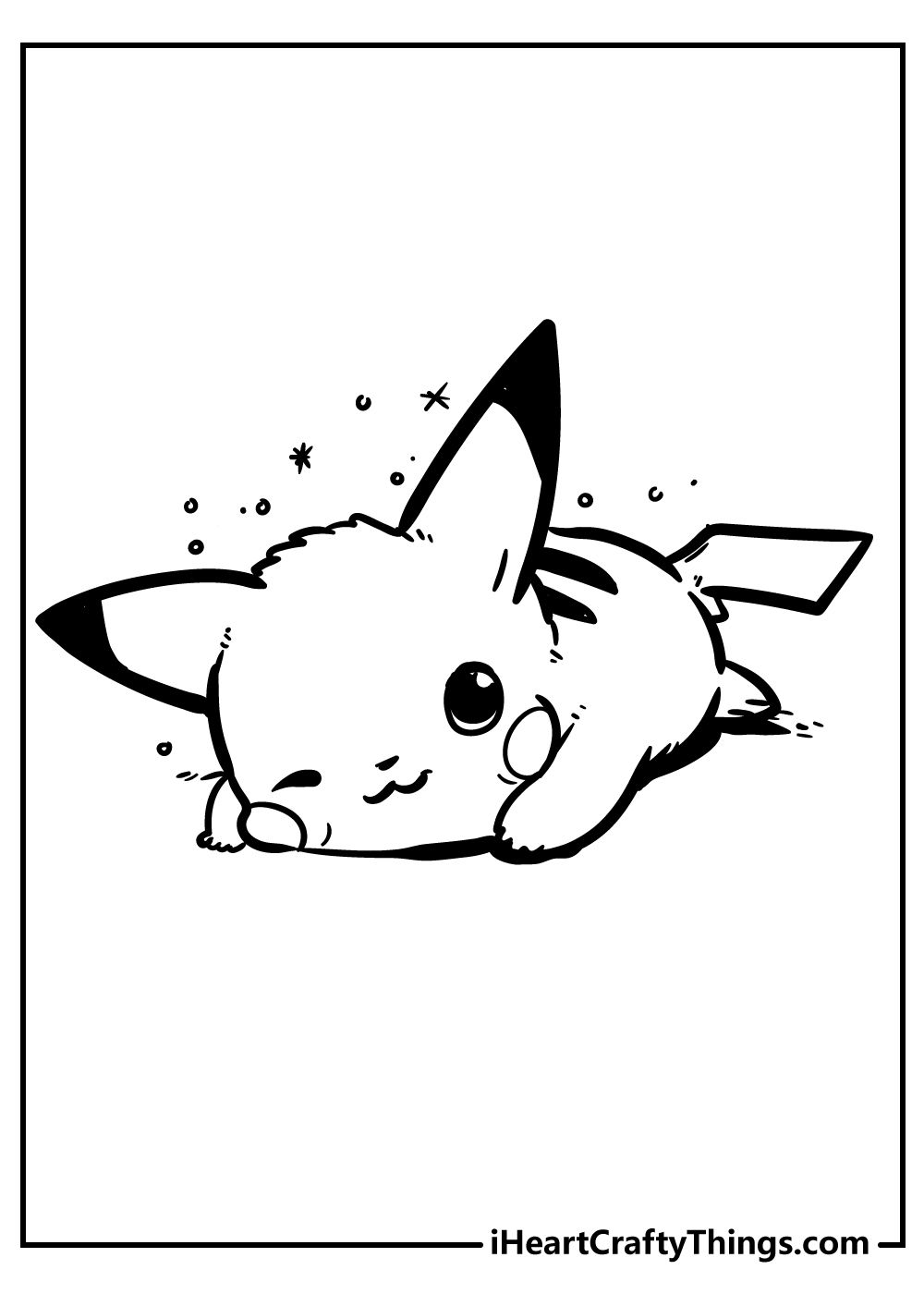 Free Printable Pikachu