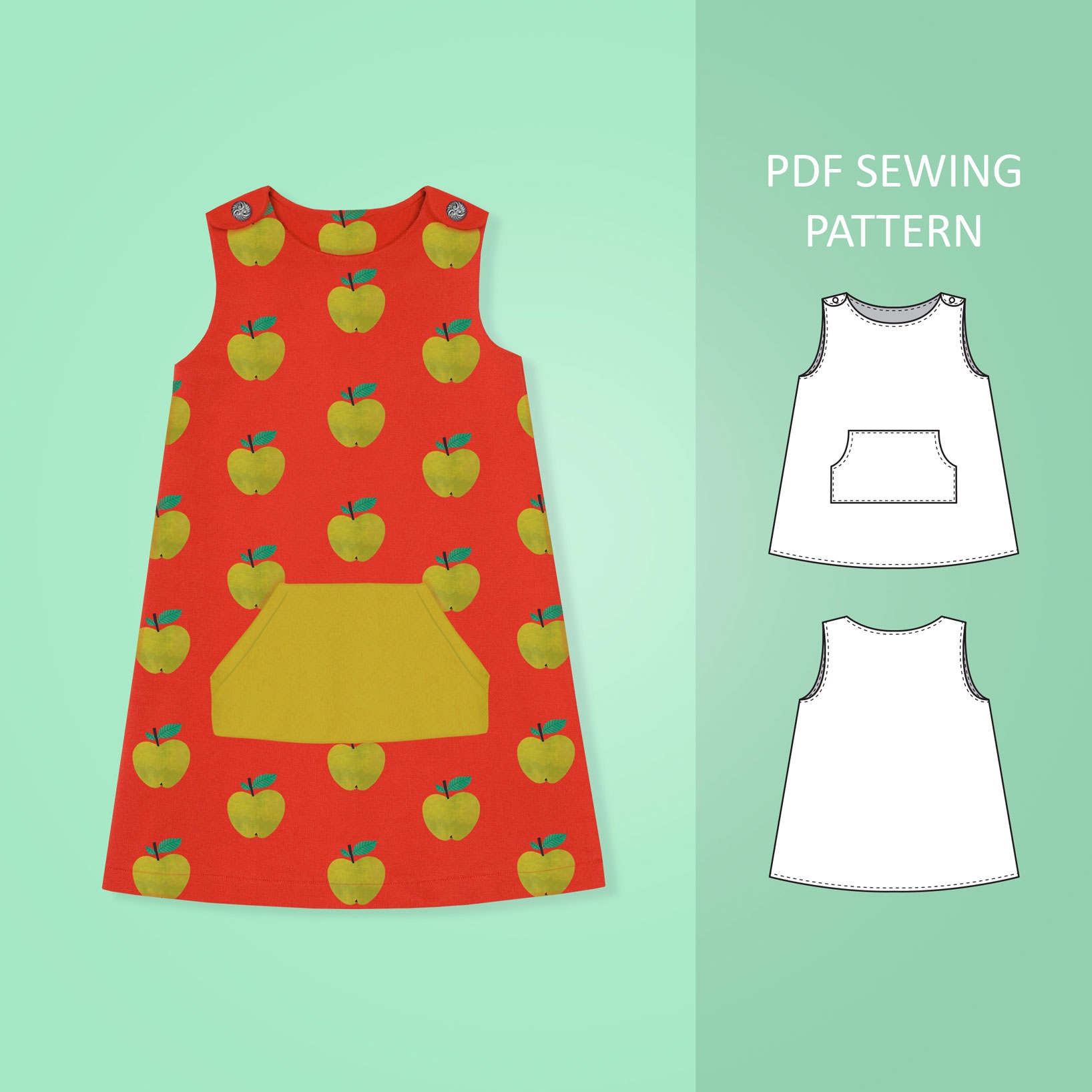 Free Printable Toddler Dress Patterns
