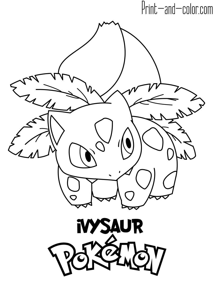 Pokemon Coloring Pages Printable Free