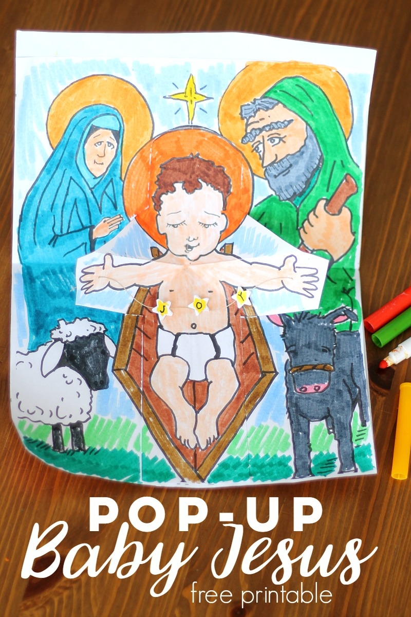 Free Printable Baby Jesus