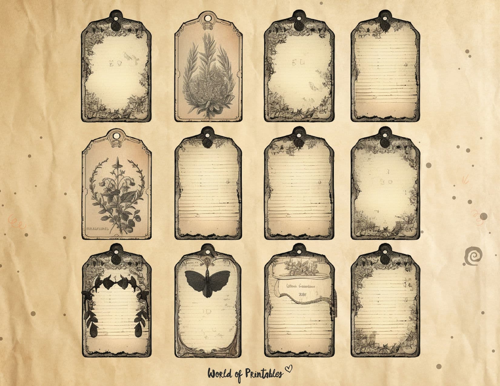 Printable Bottle Labels Free