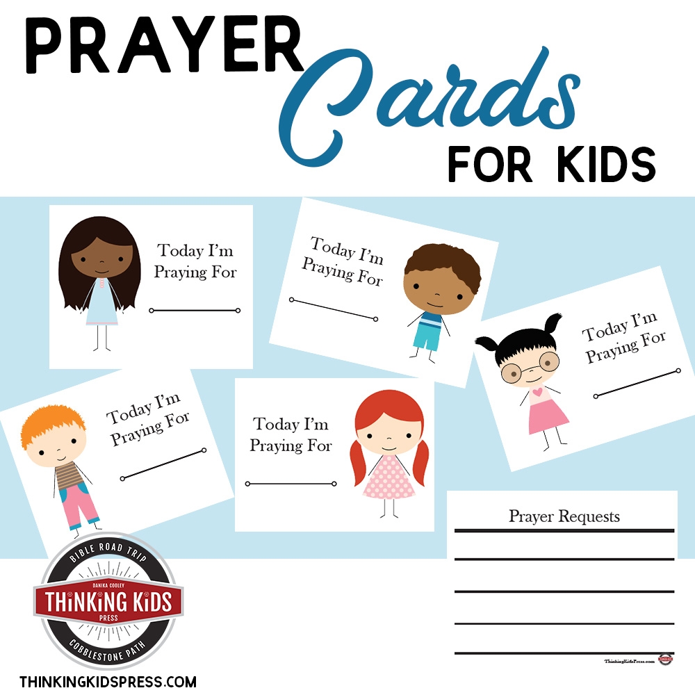 Prayer Cards For Kids Thinking Kids