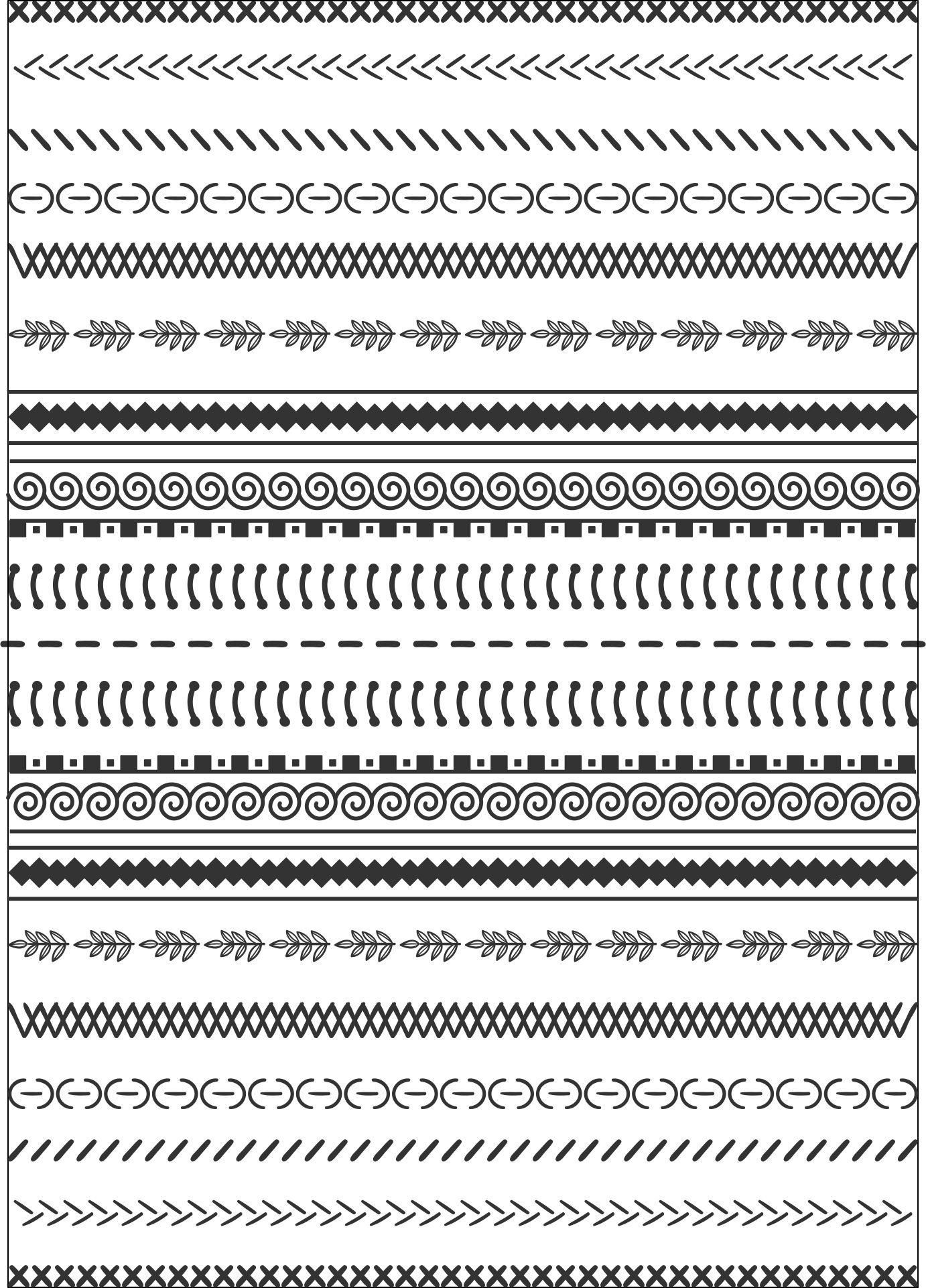 Primitive Patterns 10 Free PDF Printables Printablee