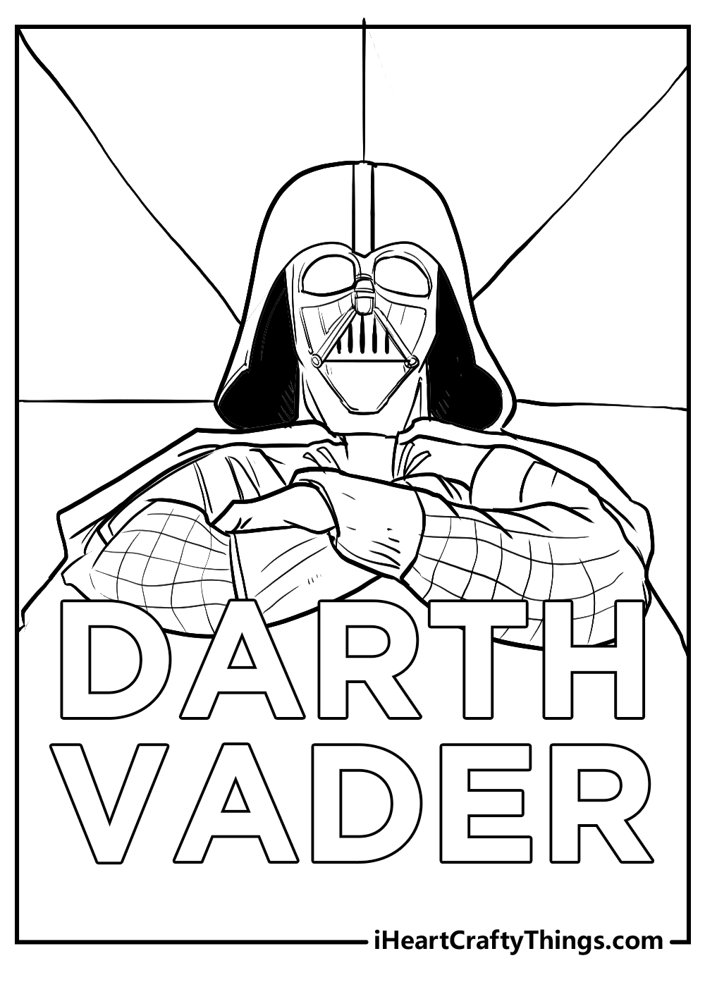 Free Printable Darth Vader Mask