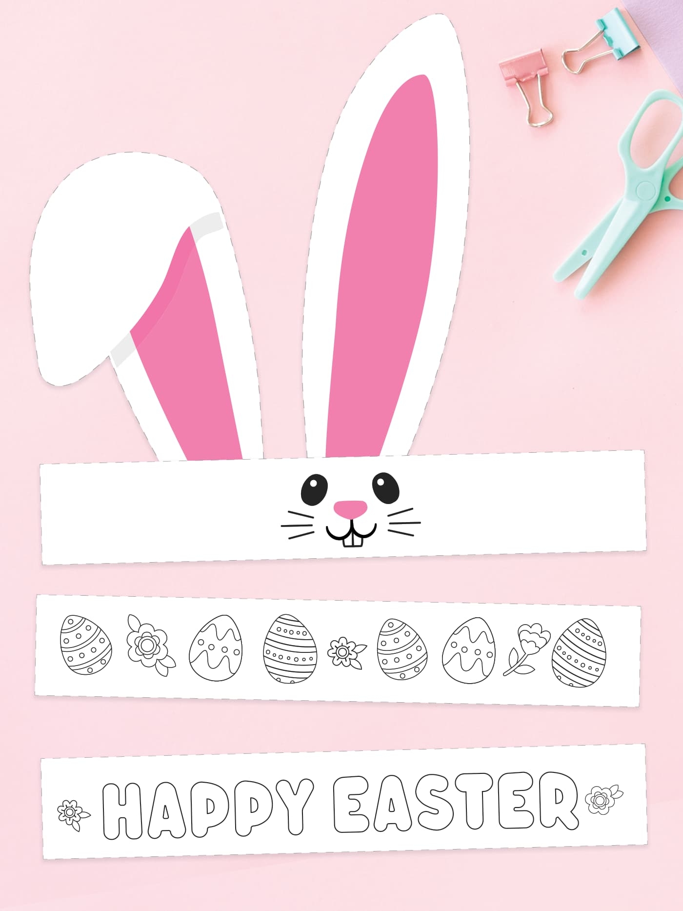 Bunny Ears Free Printable Pattern