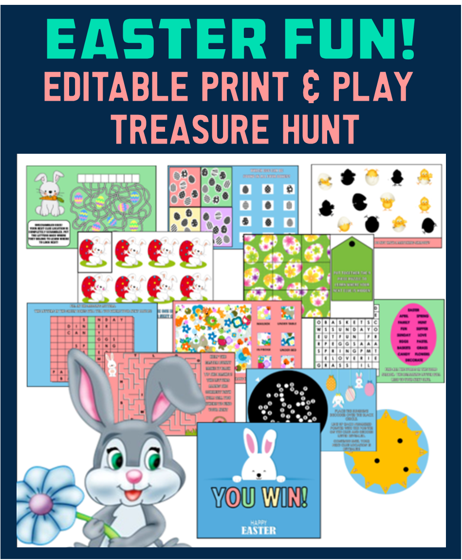 Printable Easter Treasure Hunt