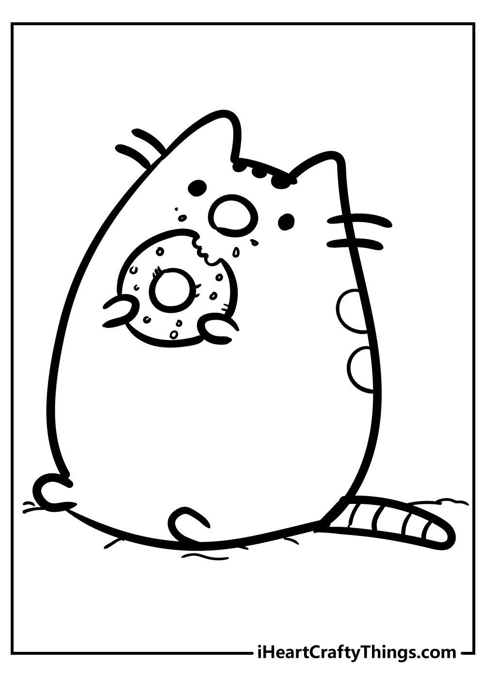 Pusheen Coloring Pages 100 Free Printables 
