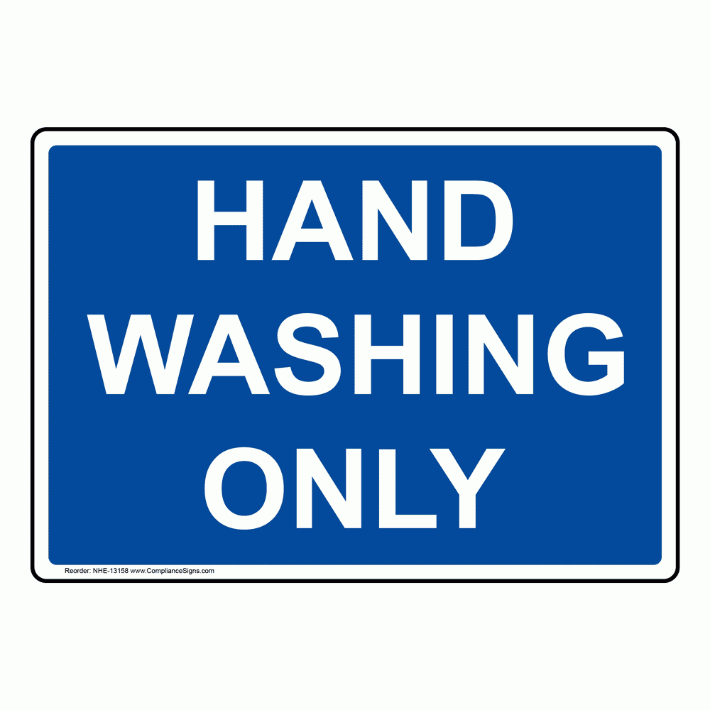 Free Printable Hand Washing Signs