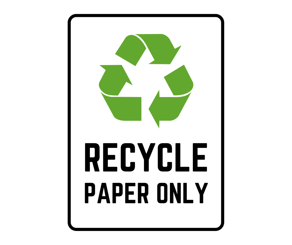 Recycle Signs Printable Templates Free PDF Downloads 