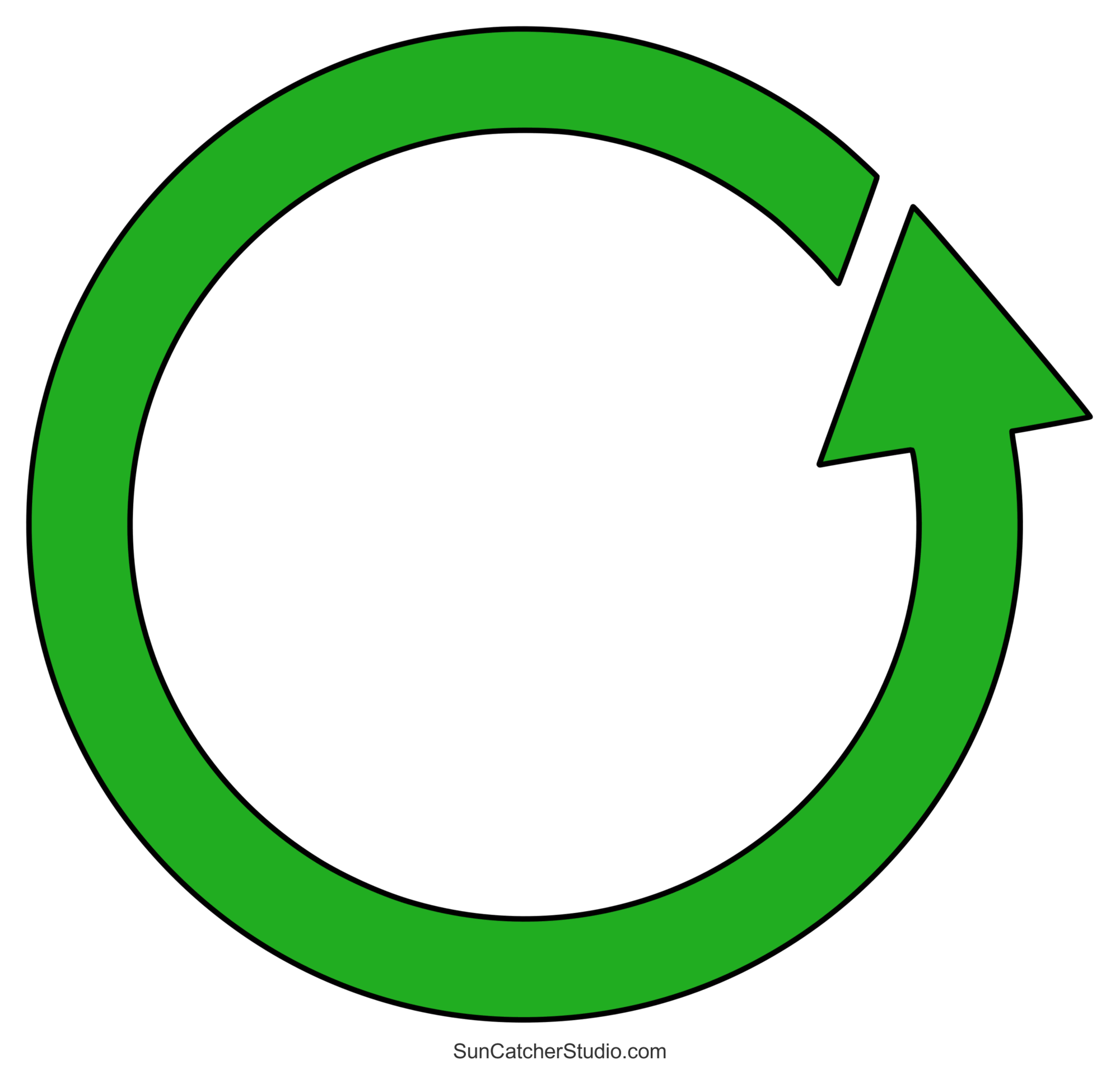 Free Printable Recycle Symbol
