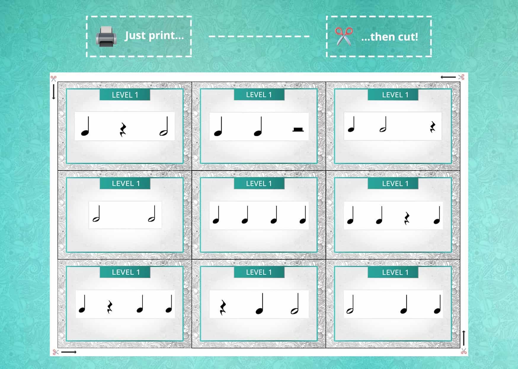 Rhythm Flash Cards With 10 Fun Rhythm Games Violinspiration