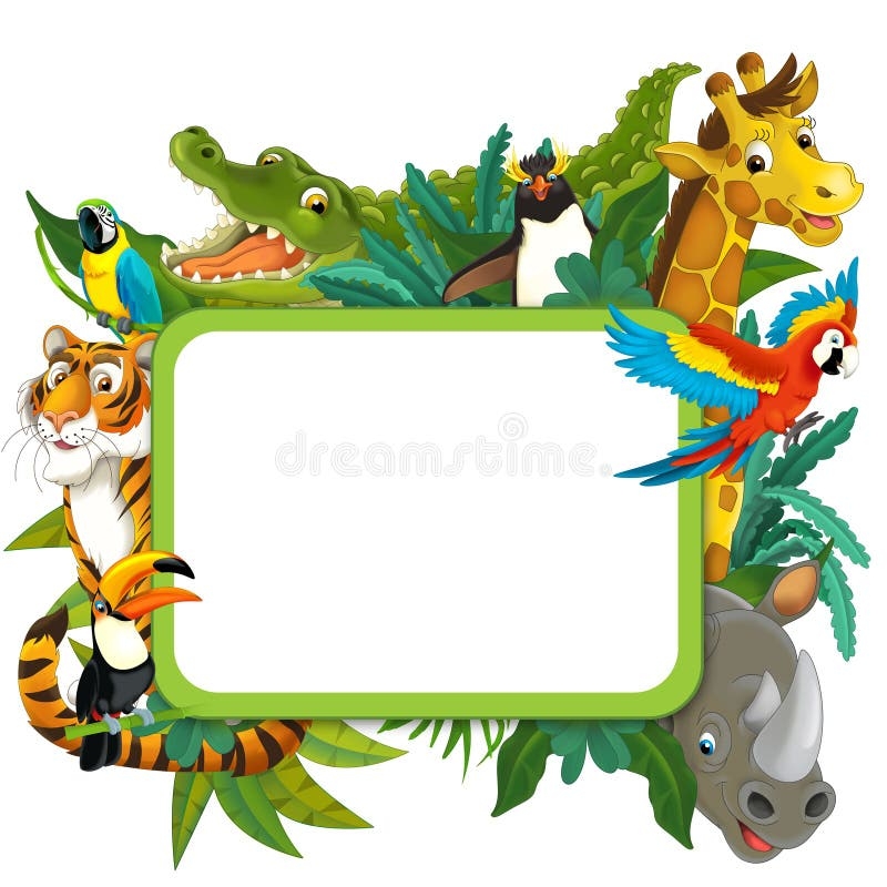 Safari Border Stock Illustrations 5 184 Safari Border Stock Illustrations Vectors Clipart Dreamstime