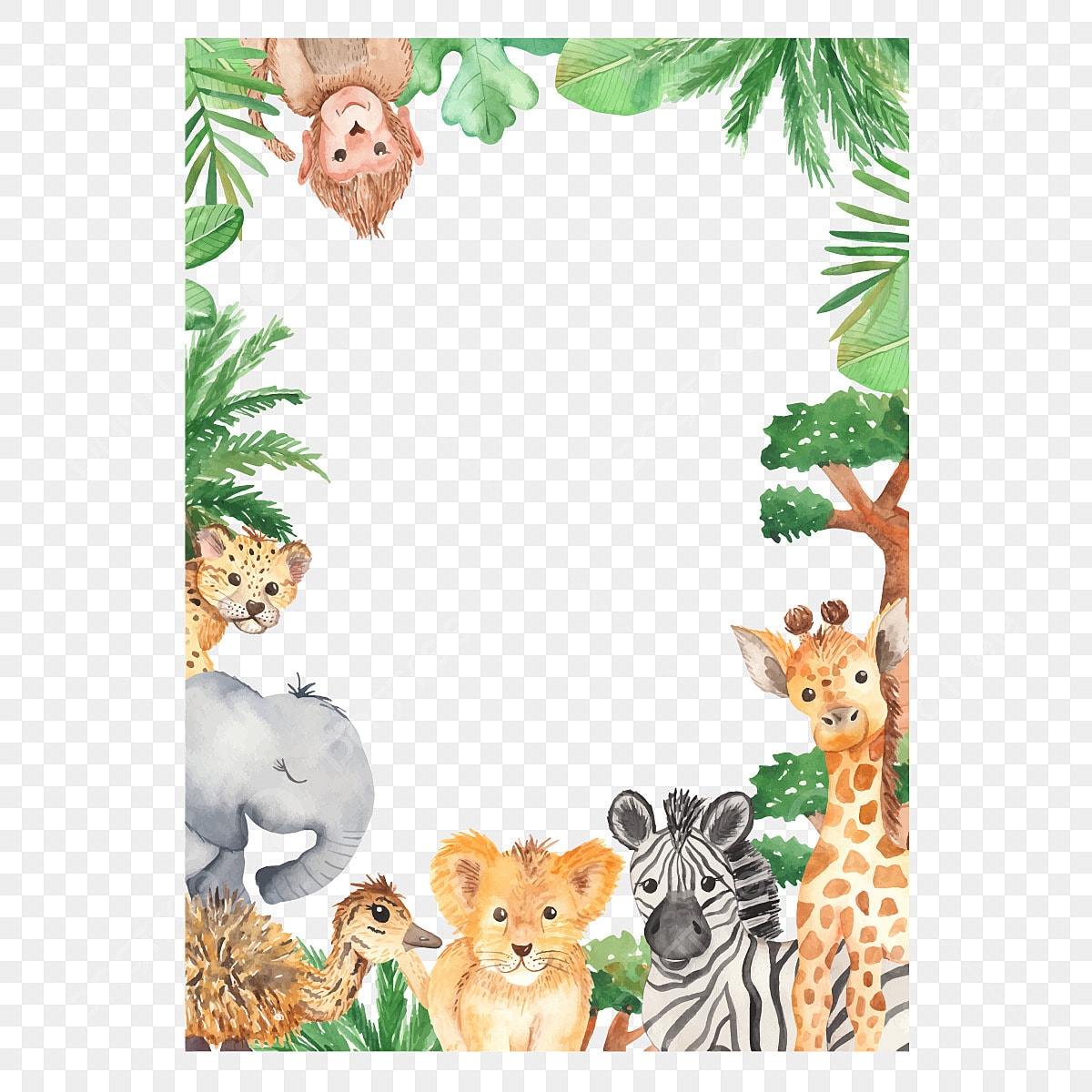 Safari Frame PNG Transparent Images Free Download Vector Files Pngtree
