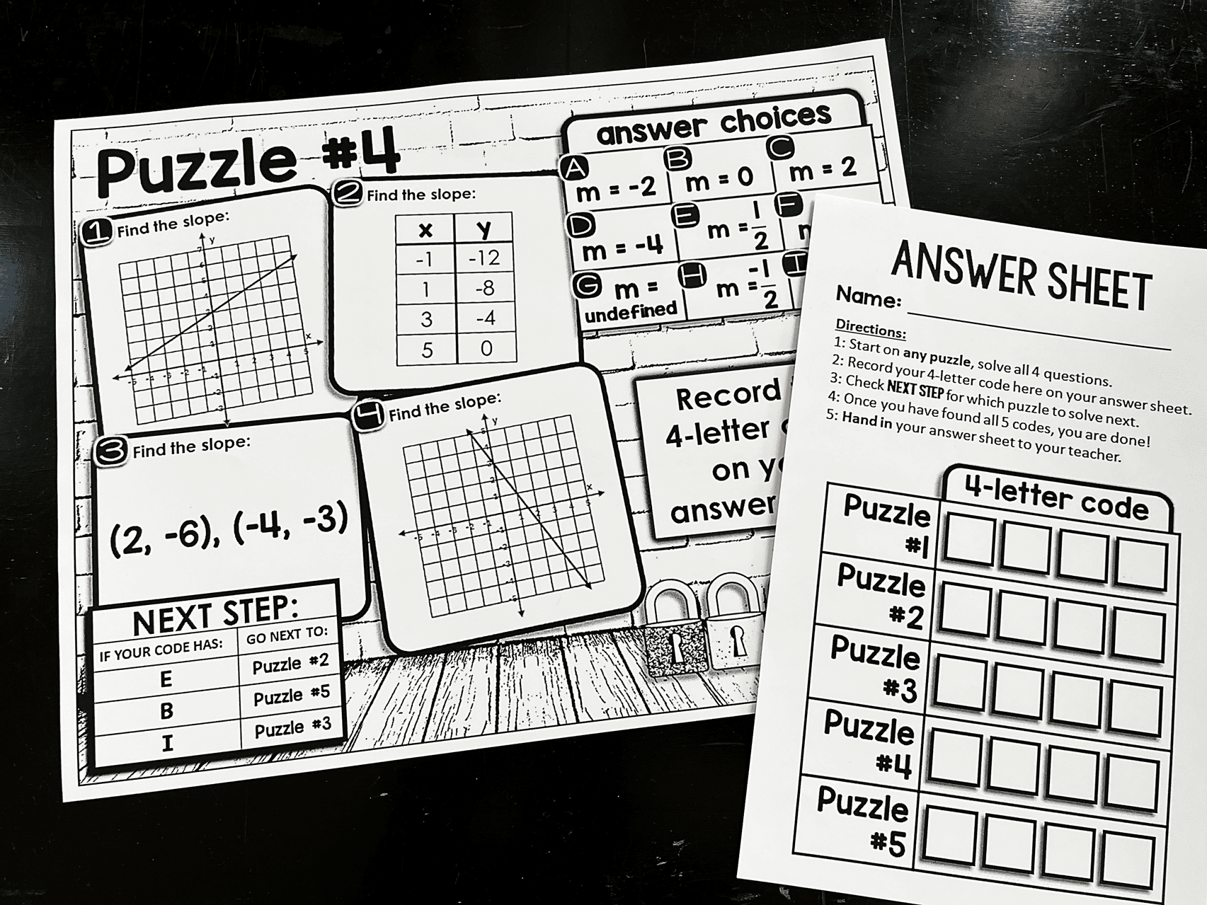 Free Printable Escape Room Pdf