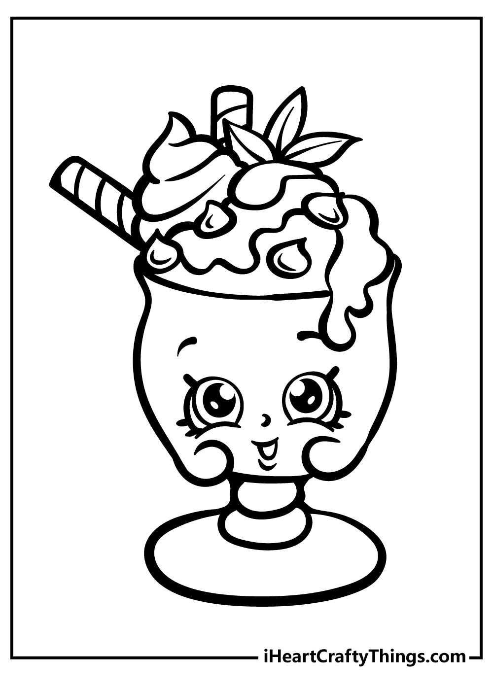 Shopkins Coloring Pages 100 Free Printables 