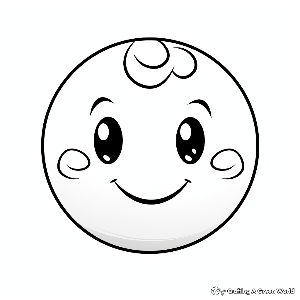 Smiley Face Coloring Pages Free Printable 