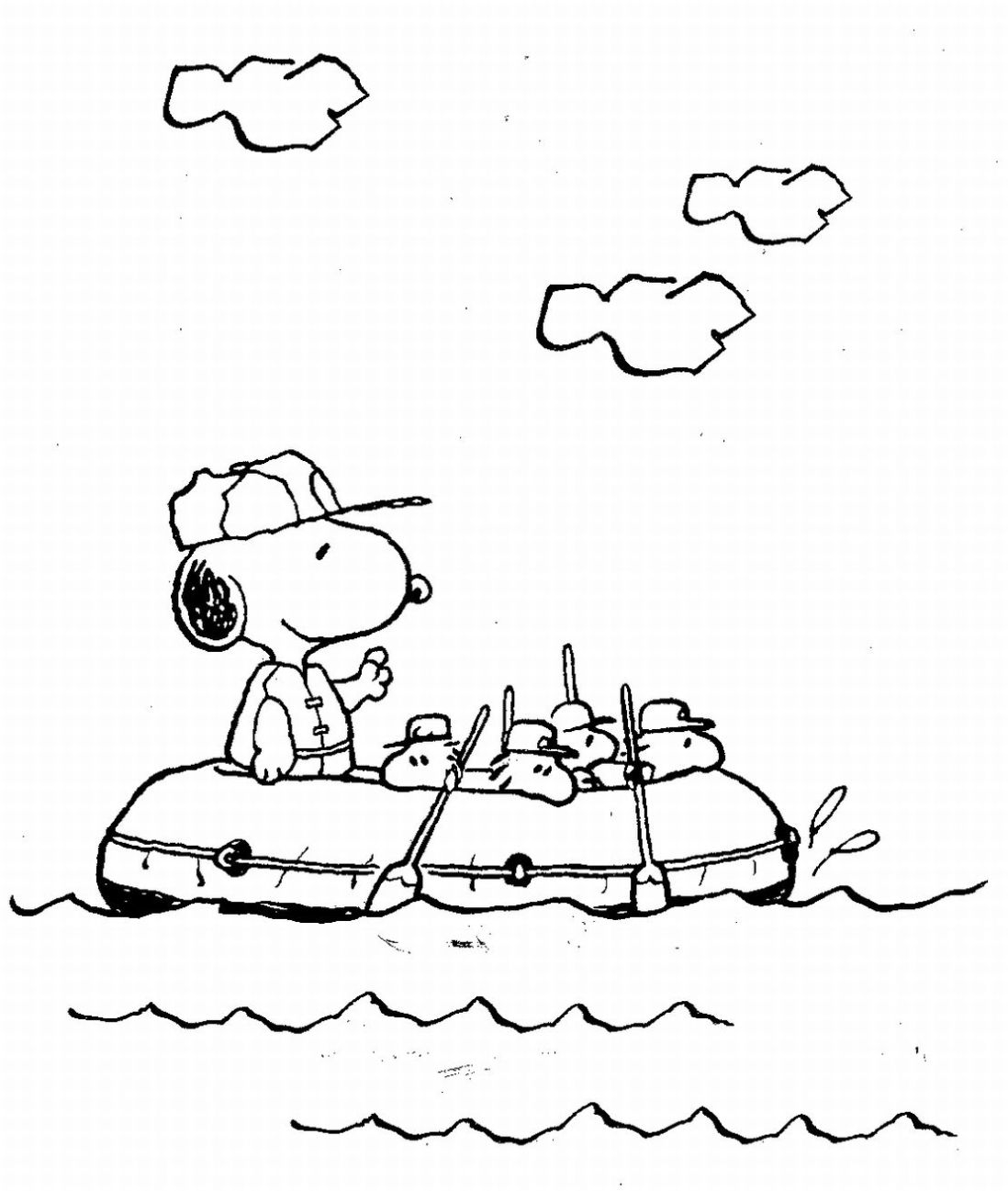 Free Printable Woodstock Coloring Pages