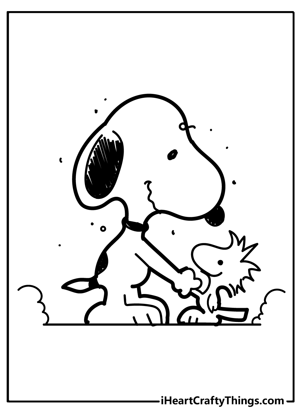 Snoopy Coloring Pages 100 Free Printables 