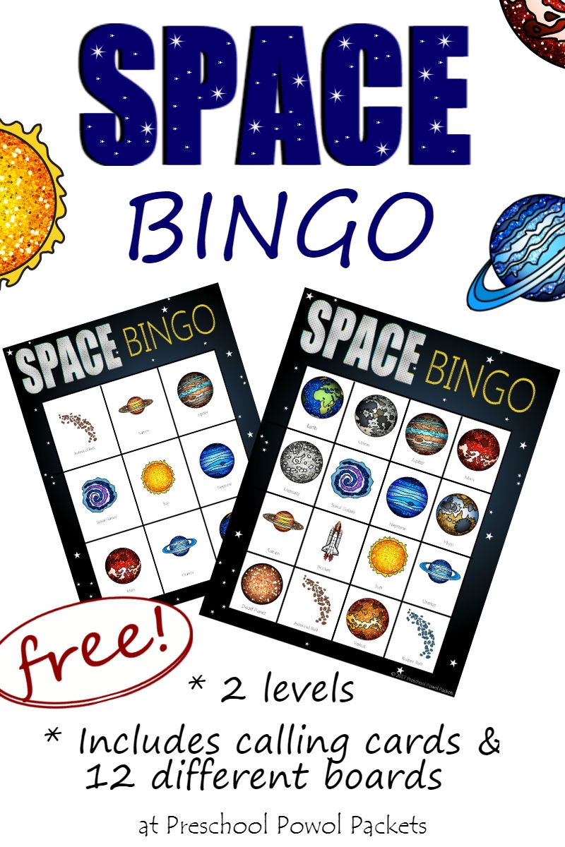 Space BINGO FREE 
