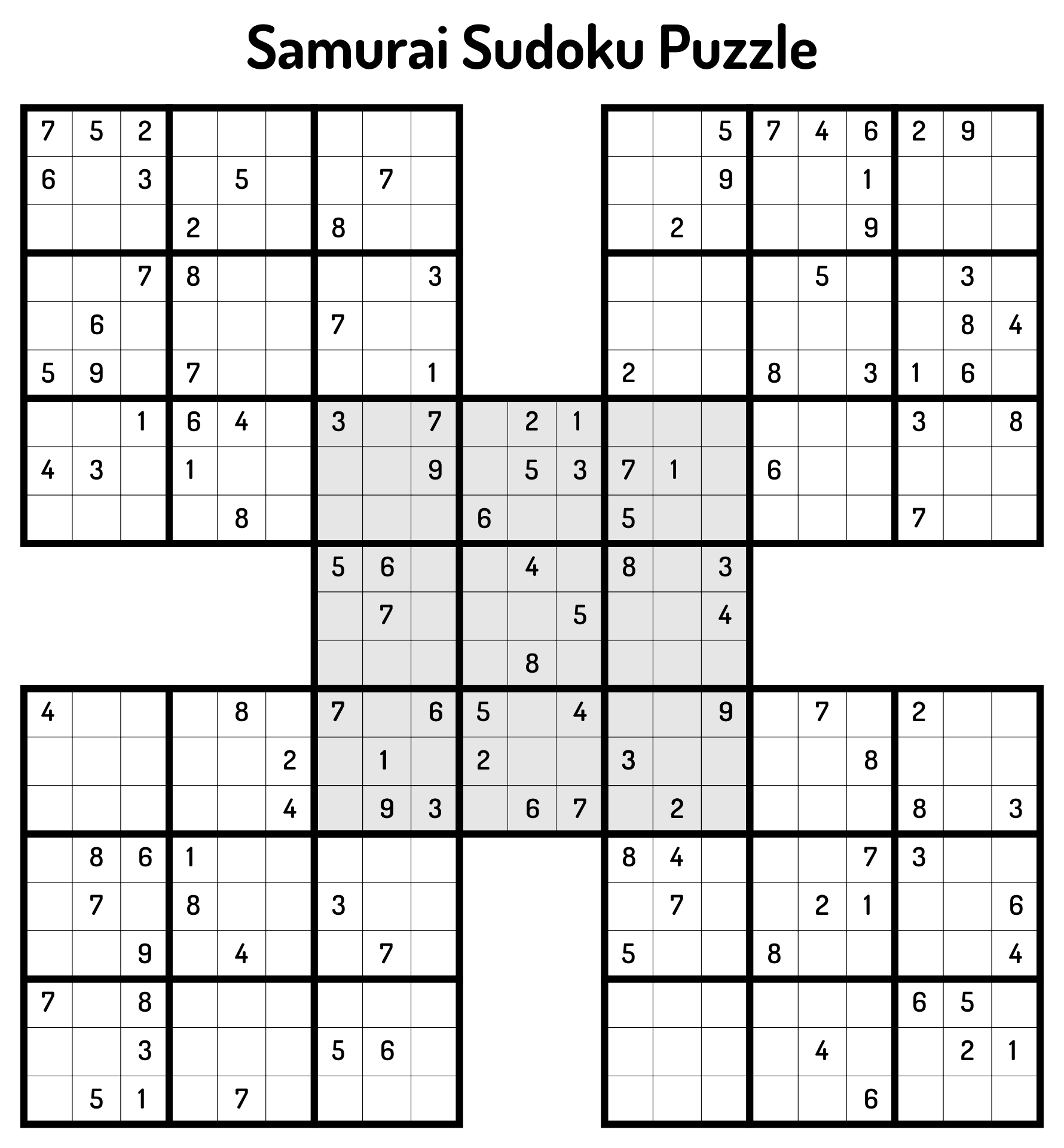 Sudoku Grid Puzzle 10 Free PDF Printables Printablee Worksheets Library