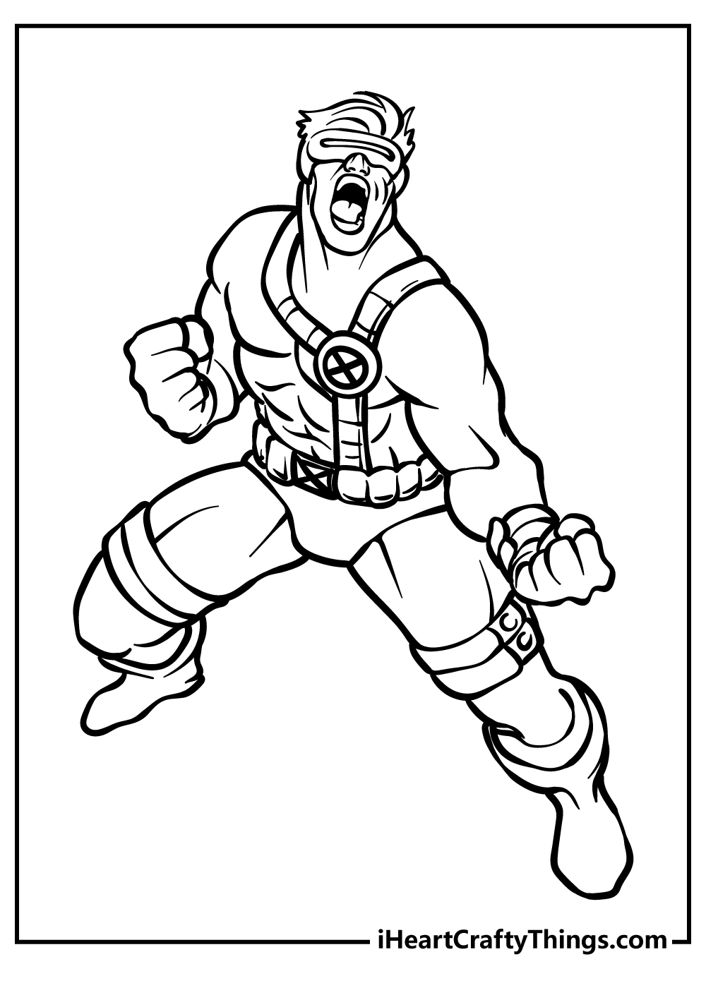 Free Printable Coloring Pages Superheroes