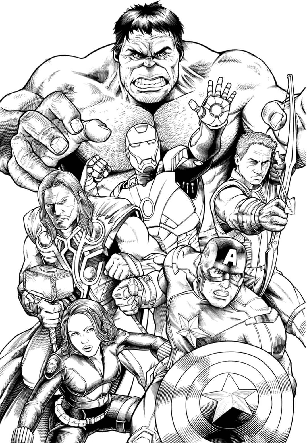 Superhero Coloring Pages Printable Coloring Pages