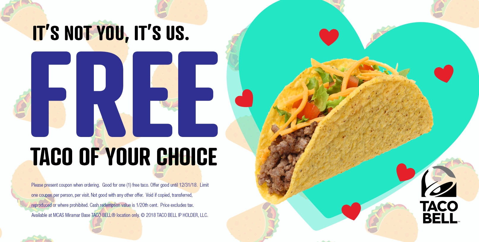 Taco Bell Coupons 2 Images Behance