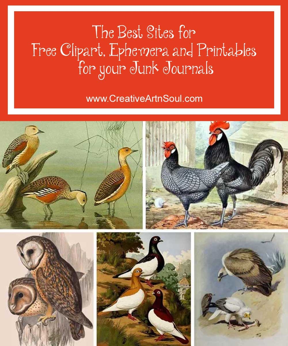 The Best Sites For Free Junk Journal Printables Creative ArtnSoul