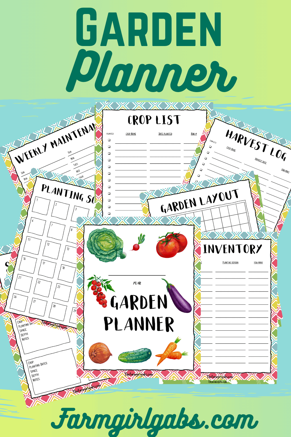 Ultimate Printable Garden Planner The Farm Girl Gabs 