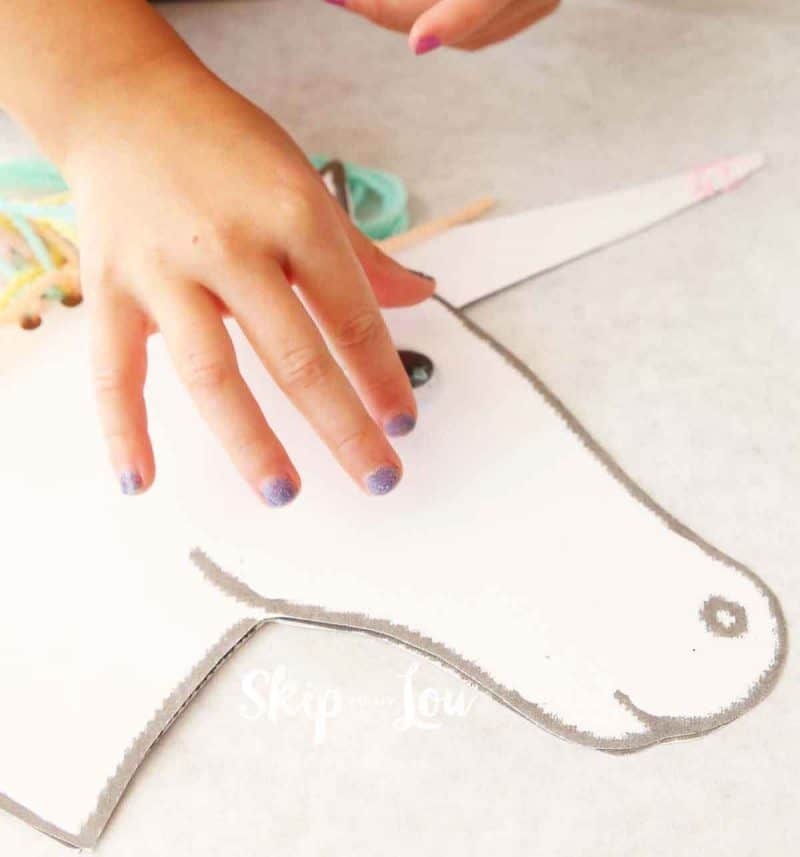 Free Printable Stick Horse Pattern