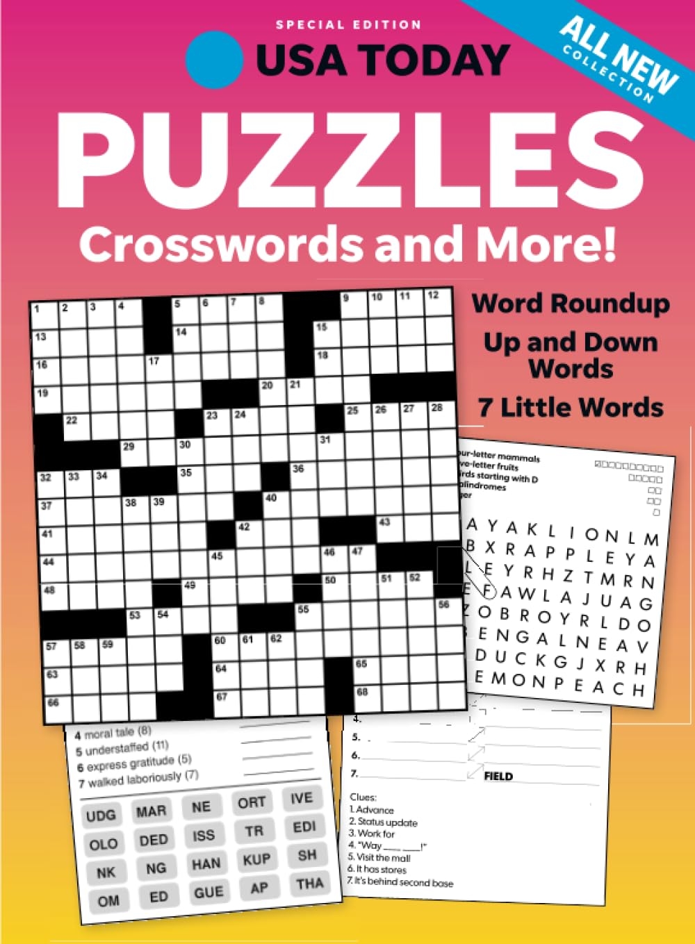 USA Today Puzzles Crosswords More The Editors Of USA Today 9781547866144 Amazon Books