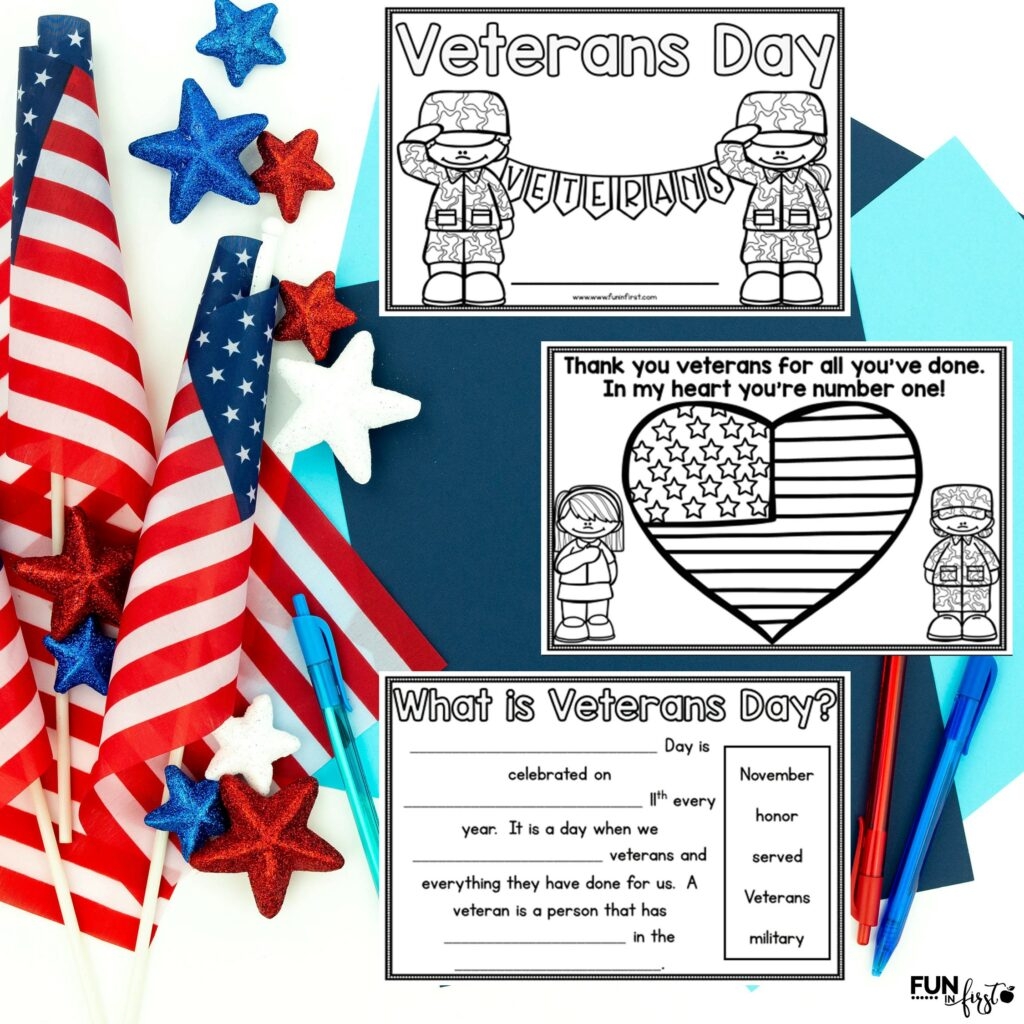 Veterans Day Fun In First
