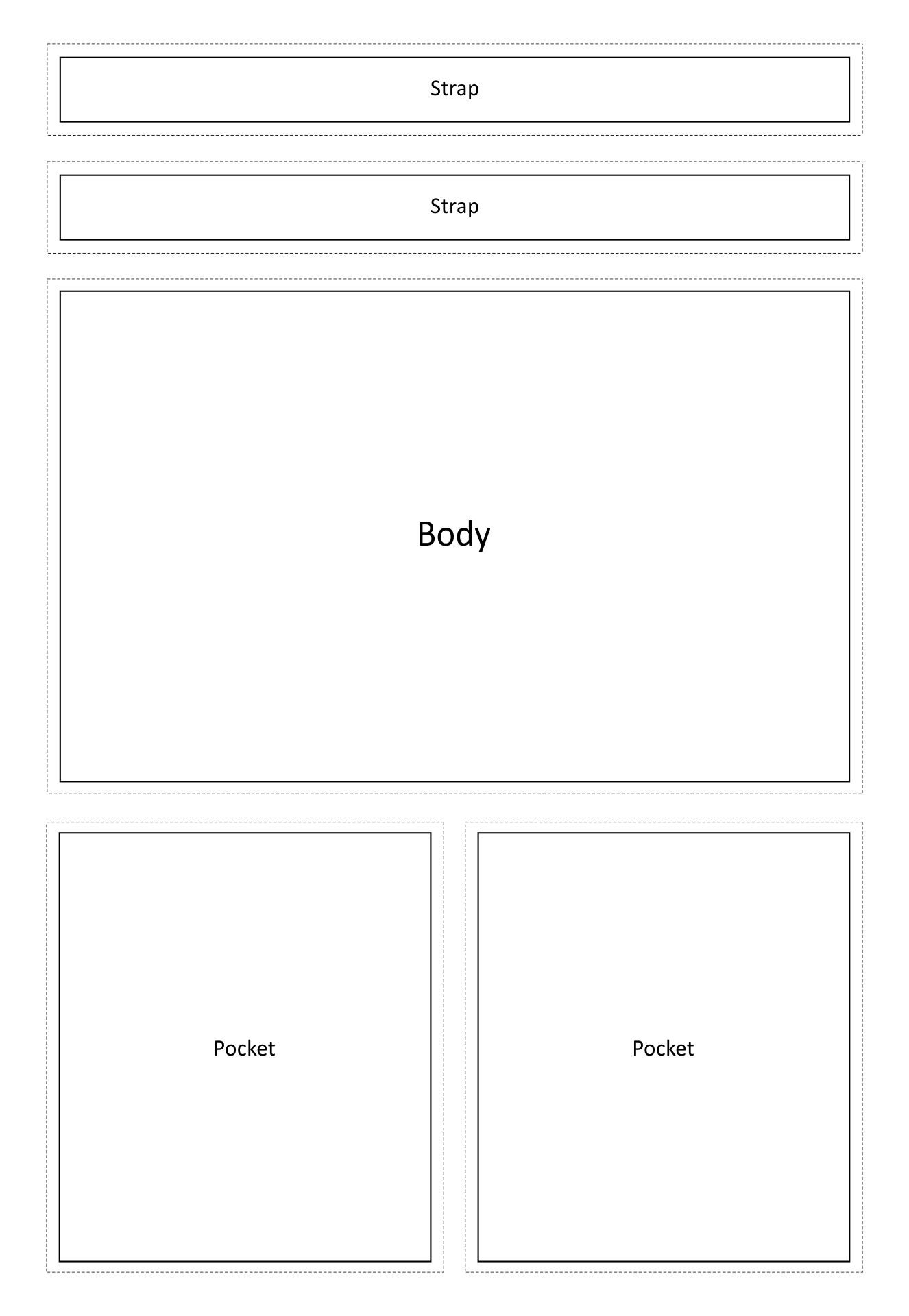 Walker Bag Pattern 10 Free PDF Printables Printablee