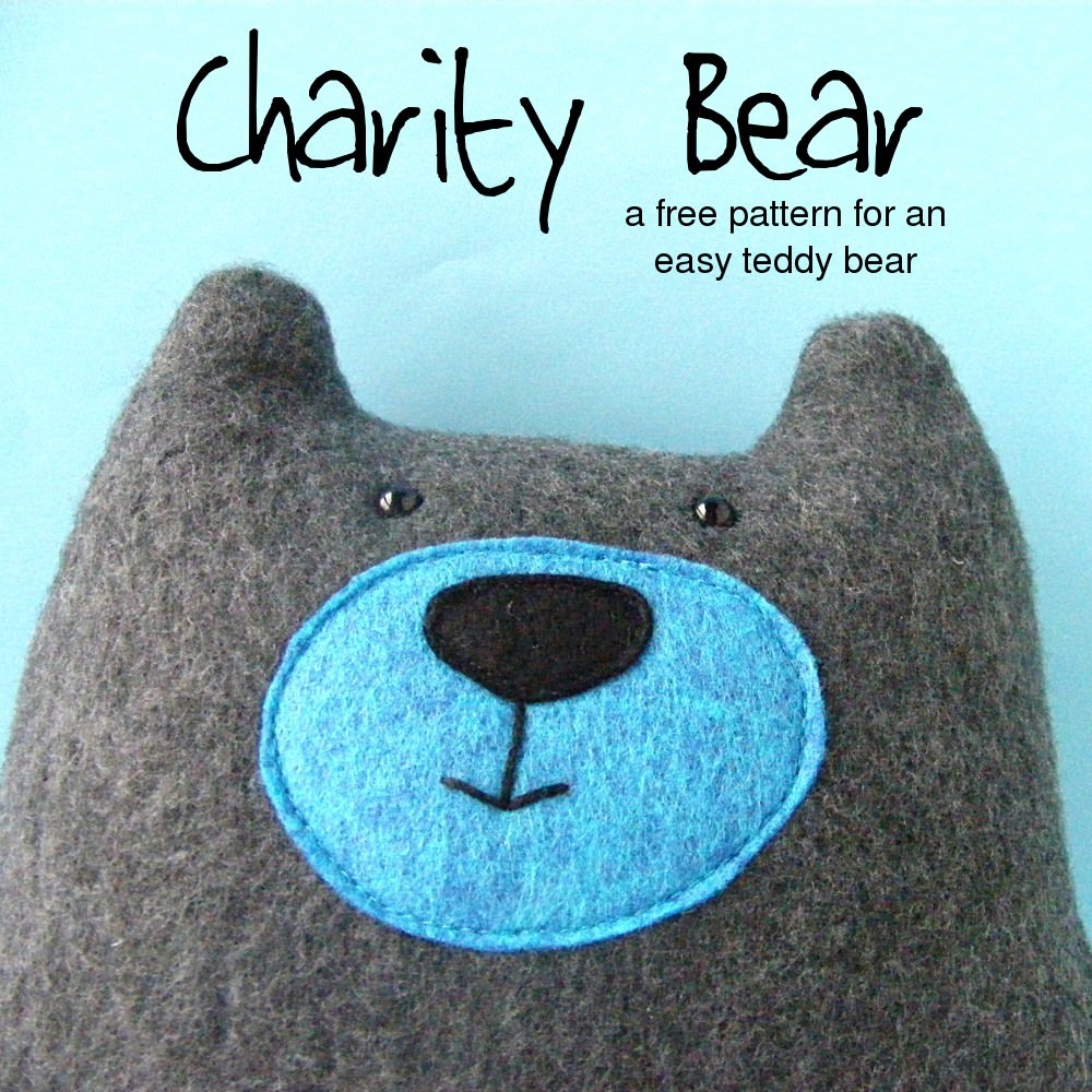 Warren The Charity Bear A Free Teddy Bear Pattern Shiny Happy World